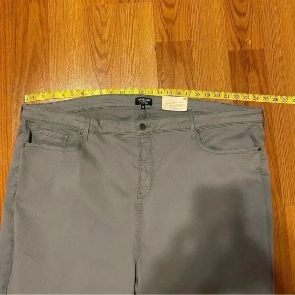 NYDJ Jeans Women Plus Size 28 Curves 360 Slim Straight Ankle Leg Gray NEW - Picture 12 of 14
